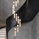 Nordic Multi-Light Iron And Acrylic Pendant Light