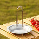 GobekUsa Chicken Roaster Rack & Bowl Set - Stainless Steel BBQ Grill Stand for Oven