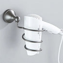GobekUsa Gray Bathroom Accessories Set: Towel Rack, Toilet Brush Holder, Shelf, Soap Dish