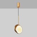 GobekUsa Golden Marble LED Pendant Light: Luxe Nordic Minimalist Decor for Living & Dining Rooms