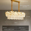 GobekUsa Gold Pearl Pendant Chandelier - Living Room & Bedroom Decor