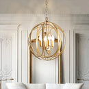 GobekUsa Gold Crystal Chandelier: Modern Dining Room Kitchen Bedroom Ceiling Light