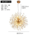GobekUsa Crystal Dandelion Pendant Lights for Chic Home Decor