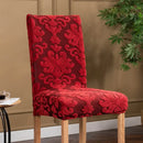 GobekUsa 3D Embossed Print Spandex Chair Cover Slipcovers - Stretch, Elegant, Durable