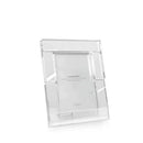 GobekUsa Crystal Glass Cube Photo Frame for Desktop Decor - Home Decor Ornaments