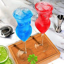 GobekUsa Crystal Beauty Goblet Cup - Elegant Cocktail Glass for Wine and Champagne