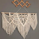 GobekUsa Large Macrame Bohemian Tapestry Wall Hanging for Boho Decor in Living Room