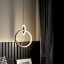 Modern Alloy LED Bedside Pendant Light