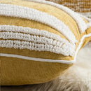 GobekUsa Geometric Embroidery Circle Stripe Cushion Cover | Home Sofa Decor Pillowcase