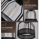 GobekUsa Industrial Loft Chandelier for Living Room Bedroom Coffee Shop Dining: 3/4/5 Heads