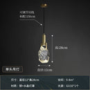 Nordic Gold Crystal Pendant Light