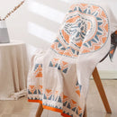 GobekUsa Lions Bath Towel - Absorbent & Quick-Drying Cotton Towel for Adults & Kids