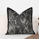 GobekUsa Avocado Green Jungle Plants Patchwork Luxury Lumbar Pillow Cover 30x50cm