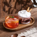 GobekUsa Glass Afternoon Tea Dessert Bowl for One Person
