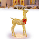 GobekUsa Christmas Reindeer Elk LED Light Outdoor Decor Sculpture