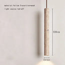 GobekUsa Elegant Wabi Sabi Travertine Pendant Lamp for Dining Desk & Kitchen Island