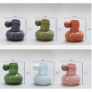 GobekUsa Cute Glass Ball Candle Holder Home Decor Aromatherapy Candelabrum
