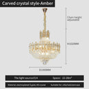 GobekUsa French Bead Chain Crystal Chandelier for Luxury Spaces