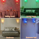 GobekUsa Industrial Retro Fabric Wall Lamp for Bedroom, Bathroom, Living Room Lighting
