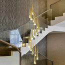 Modern Crystal Staircase Chandelier Pendant Light