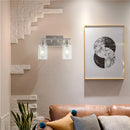 GobekUsa Glass Wall Lamp: Nordic Industrial LED Sconce for Living Bedroom, Kitchen, Dining - Modern Indoor Lighting
