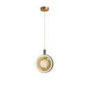 GobekUsa Dandelion Crystal Ball Chandelier LED Hanging Lamp for Bedroom and Restaurant