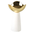 GobekUsa Golden Tray Dessert Bowl Fruit Snack Plate Home Decor Storage Container