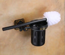 GobekUsa Aluminum Carved Toilet Brush Holder Set