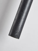 GobekUsa Black Stone Tube LED Chandelier for Bedroom Lighting