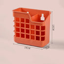 GobekUsa Kitchen Cutlery Storage Holder: Organize Utensils with Drawer Drying Rack Basket