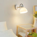 GobekUsa Japanese Style White Glass LED Wall Sconce Adjustable Lighting