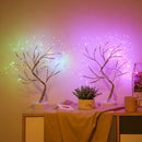 GobekUsa LED Starry Tree Table Lamp with Touch Switch - 36/108 LEDs, Fairy Night Light