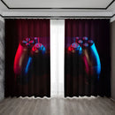 GobekUsa Game Console Handle Curtains: Kitchen, Cafe, Living Room, Balcony Décor