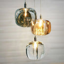 GobekUsa Light Luxury Crystal Pendant Lights for Bedroom and Bar