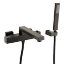 GobekUsa Brushed Gold Wall Mounted Waterfall Bathtub Shower Set Mixer Tap