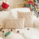 GobekUsa Christmas Plush Pillow Case Set - Festive Holiday Sofa Decor, 2023
