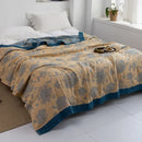 GobekUsa Cotton Gauze Towel Throw Blanket - Soft and Cozy Bedspread for All Seasons