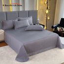 GobekUsa Egyptian Cotton Quilt Set: Luxury European Style Bedding Set
