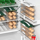 GobekUsa Egg Storage Box: Durable, Portable, Stackable, Space-Saving Refrigerator Organizer