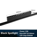 GobekUsa LED Track Light 10/20W COB Adjustable Grille Spot Lamp Linear Fill Rail Lighting