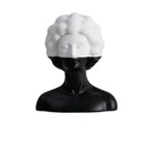 GobekUsa Abstract Portrait Resin Figure Sculpture Black and White Home Decor