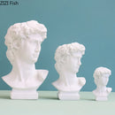 GobekUsa David Portrait Resin Sculpture Modern Desk Ornaments and Home Decor
