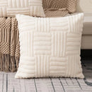 GobekUsa Geometric Design Cushion Cover Set for Stylish Sofa Decor Home Living
