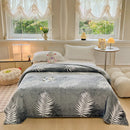 GobekUsa Dinosaur Patterns Snowflake Velvet Blanket in Various Sizes for Home/Office