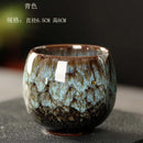 GobekUsa Ceramic Kung Fu Tea Cup Set - Handcrafted Porcelain Drinkware for Coffee and Wine