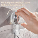 GobekUsa Bathroom Shelf Suction Cup Storage Rack - Wall Mounted Draining Basket