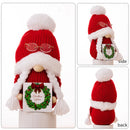 GobekUsa Christmas Gnome Doll: Knitted Hat Dwarf Faceless Ornament for Xmas Home Decor