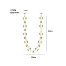 GobekUsa Crystal Gold Chain Chandelier Ceiling Lamp for Home Décor
