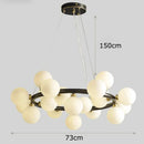 GobekUsa LED Pendant Chandeliers for Modern Living and Dining Room Lighting