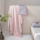 GobekUsa Cool Fiber Summer Blanket - Soft, Smooth & Comfortable Cooling Quilt